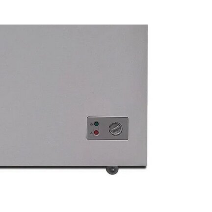 Морозильный ларь Бирюса M155KX металлик