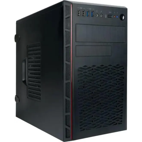 Корпус Inwin EMR065BL (6193033) черный без БП mATX 2xUSB2.0 2xUSB3.0 audio