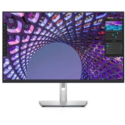 Монитор DELL P3223QE (210-BEQZ) 31.5", черный и серебристый