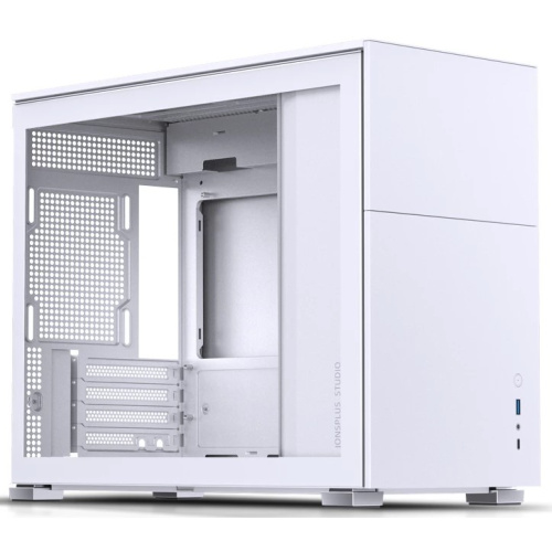 Корпус JONSBO D31 STD White без БП, боковая панель из закаленного стекла, mini-ITX, micro-ATX, белый