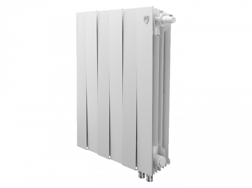 Биметаллический радиатор отопления  Royal Thermo Pianoforte 500 Vdr80 6 Секций Bianco Traffico