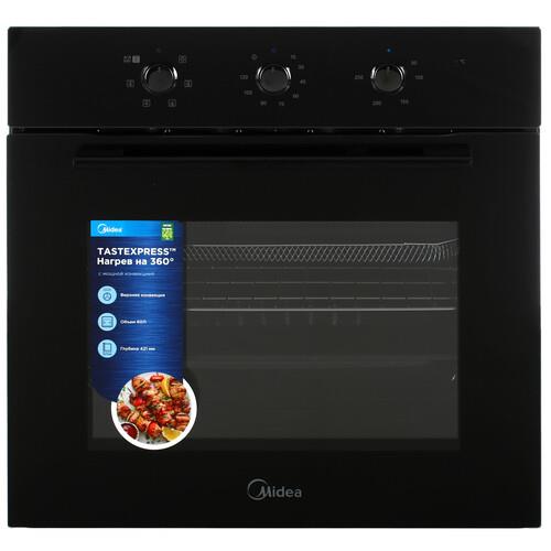 Электрический духовой шкаф Midea MO37005GB черный