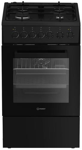 Комбинированная плита Indesit ISG5F1HB черный