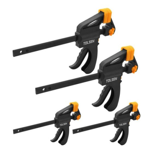 Набор струбцин быстрозажимных TOLSEN 10209 4 шт