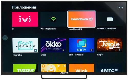 50" (127 см) LED-телевизор Asano 50LU8120T черный