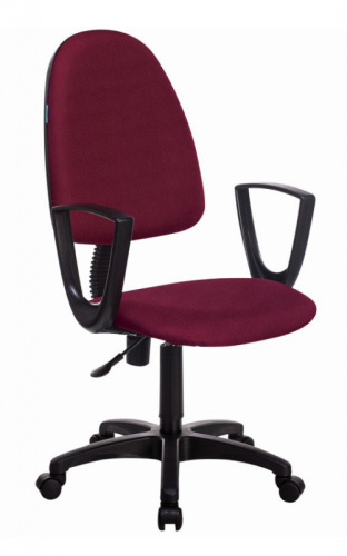 Кресло Бюрократ CH-1300N/3C18 бордовый Престиж+ 3C18