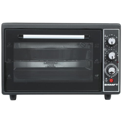 Печь электрическая Kraft KF-MO3802KBL черный