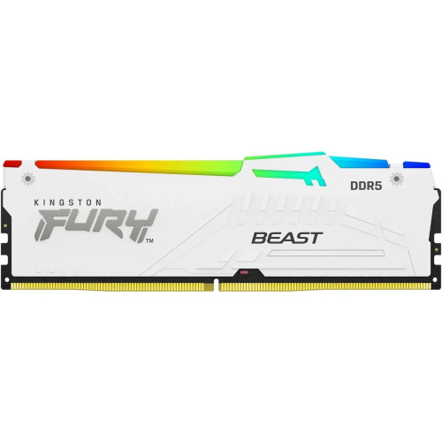 ОЗУ Kingston Fury Beast KF564C32BWEA-32 DDR5 - 1x 32ГБ 6400МГц, DIMM, White, Ret