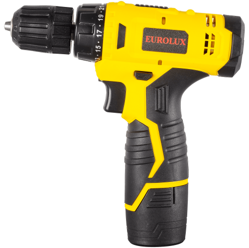 Дрель-шуруповерт Eurolux ДА-12/2Li 72/14/38