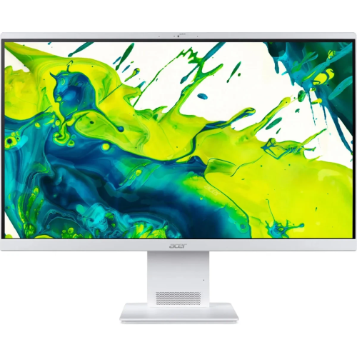 Моноблок Acer Aspire S27B-UGLNLQHD (DQ.BSACD.003) Core Ultra 5 226V (2.1) 16/512Gb Arc graphics Eshell GbitEth WiFi BT 90W клав/мышь Cam белый