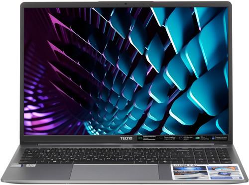 16" Ноутбук Tecno Megabook K16SAA серый