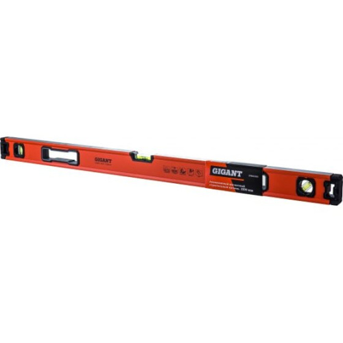 Уровень строительный Gigant GWM1000 алюминиевый магнитный 1000мм