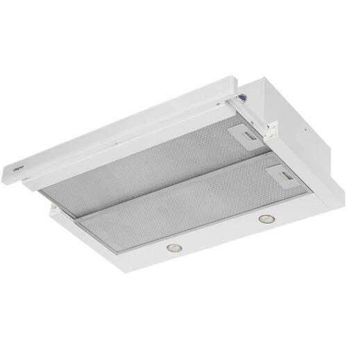 Вытяжка телескопическая Akpo WK-7 Light eco twin glass II белый/белый