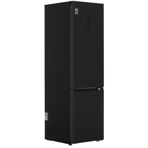 Холодильник с морозильником LG GC-B509FTZW черный