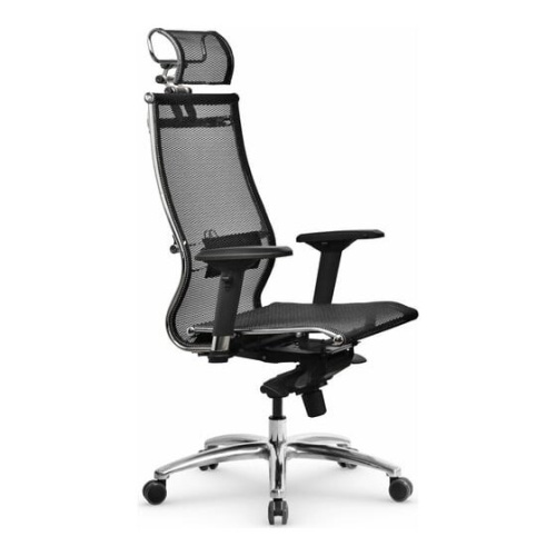 Кресло МЕТТА Samurai S-3.05 MPES (z312819885) на колесиках, сетка, черный