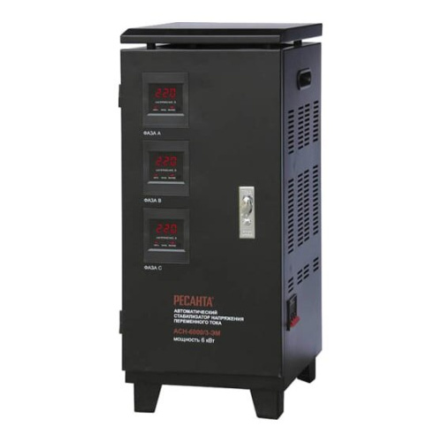 Стабилизатор трехфазный Ресанта АСН-60000/3 63/4/10