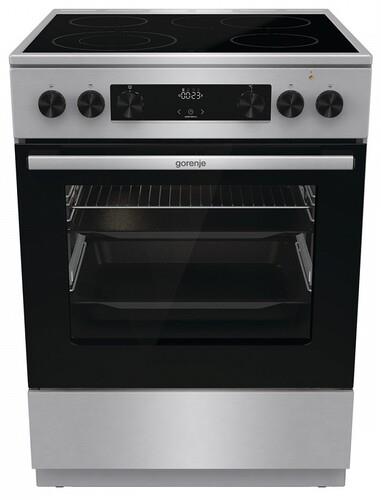Электрическая плита Gorenje GEC6C61XA серый