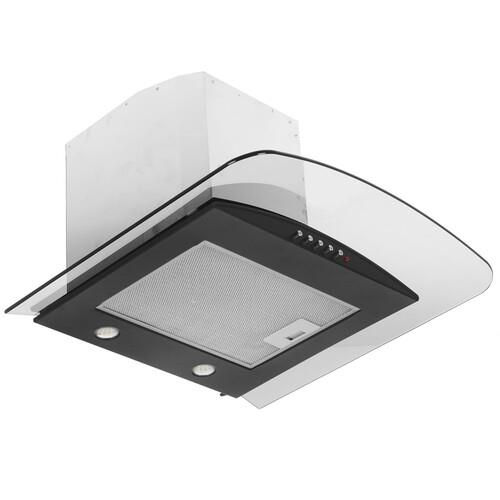 Вытяжка каминная Akpo WK-4 Largo eco 50 черный/прозрачный