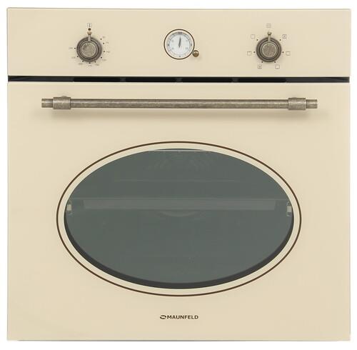 Электрический духовой шкаф MAUNFELD EOEFG.566RIB.RT бежевый