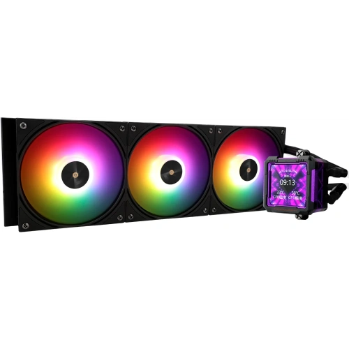 СВО Thermalright Frozen Warframe Pro 360 ARGB Black (TRFWP360AB) / 3x120mm ARGB PWM Fans
