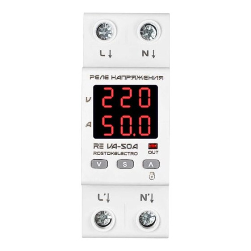 Реле напряжения RE VA-50A