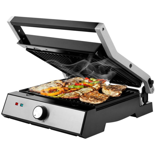 Электрогриль Kitfort КТ-1653 серебристый