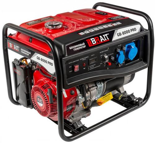 Электрогенератор бензиновый Brait GB8000 PRO