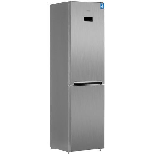 Холодильник с морозильником Beko RCNK335E20VX серебристый