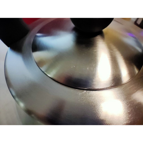 УЦ Чайник Rondell Admiring RDS-1898 стальной (плохая упаковка, потертости на корпусе)