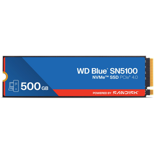 SSD Western Digital Blue SN510 WDS500G5B0E M.2 500GB PCIe NVMe 4.0 x4
