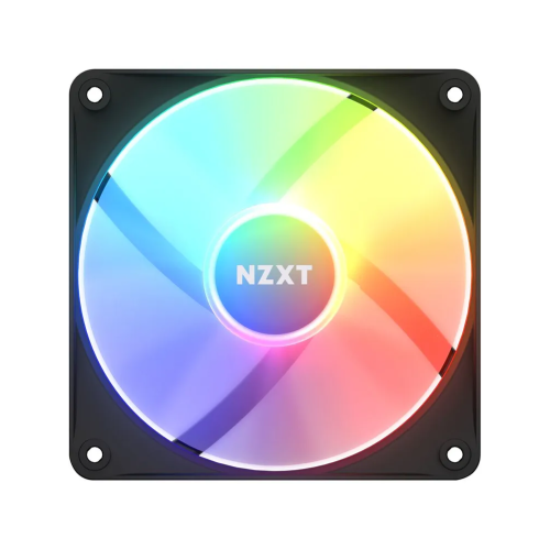 Кулер NZXT F120 RGB Core (RF-C12SF-B1) (120x120x25mm, 4-pin PWM, 78.86CFM, 33.88dBA, 1800RPM, Black)