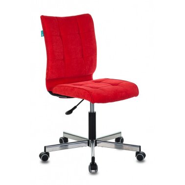 Кресло Бюрократ CH-330M/VELV88 красный Velvet 88 крестовина металл