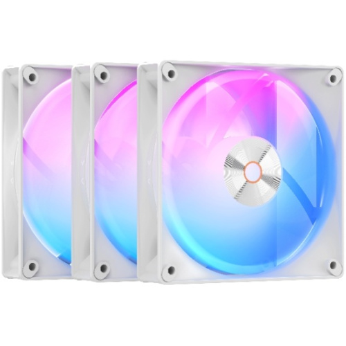 Вентилятор Ocypus Delta F12 WH ARGB 3 IN 1 (Delta-F12-WH3AM00X-GL)