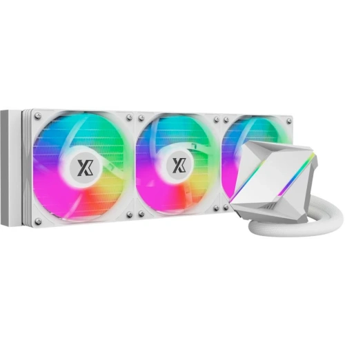 СВО XASTRA LM360 ARGB WH (LM360-WHAFXX-GL) LGA1700/1200/115X/AM5/AM4 (3x120 ARFB fan, TDP 285W, white ) Ret