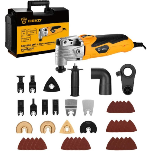 Многофункциональный инструмент Deko DKOT600 (085-1136) желтый/черный