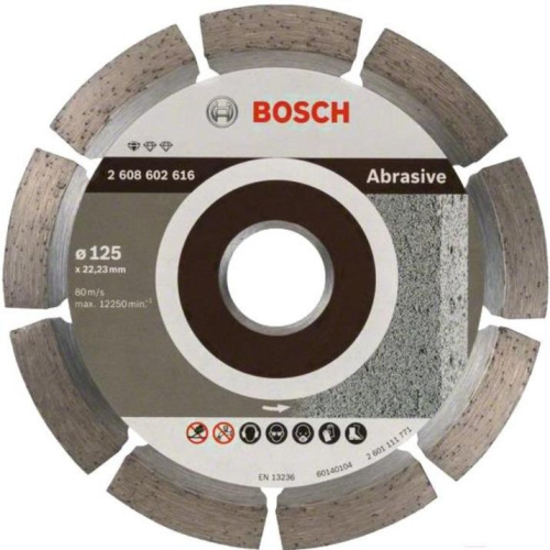 Алмазный диск Bosch (2608602616) 125-22.23 Professional For Abrasive