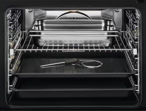 Электрический духовой шкаф AEG BSK798380M серебристый