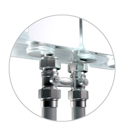 Алюминиевый радиатор отопления  Rifar Alum Ventil 500 Vl 14 Секций