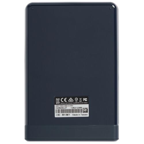 2 ТБ Внешний HDD ADATA HV620 Slim [AHV620S-2TU31-CBL]