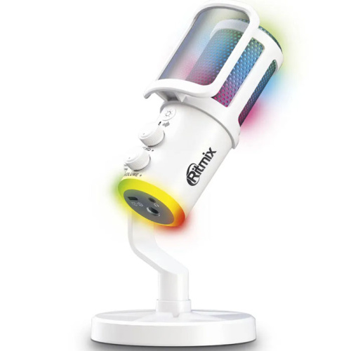 Микрофон RITMIX RDM-178 USB Gaming White