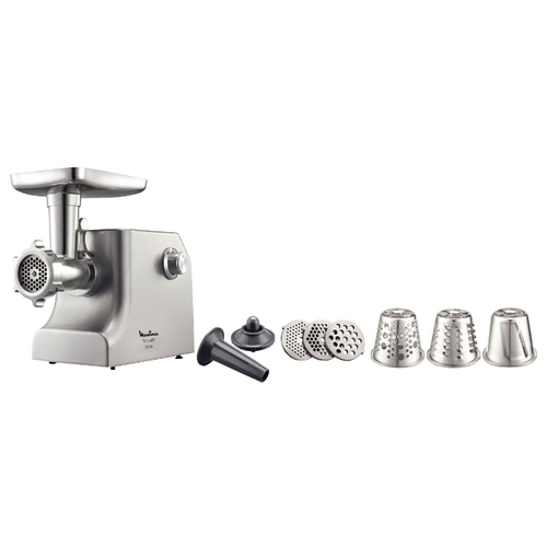 Мясорубка Moulinex ME858D32 серебристый
