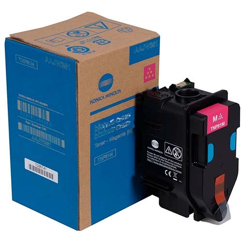 Тонер Konica Minolta TNP-81M AAJW351 красный