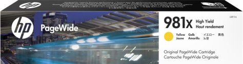 Картридж HP L0R11A 981X Yellow Original PageWide Crtg
