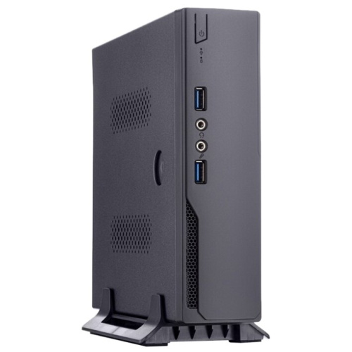 Корпус Foxline FL-L01-AD120-D65 mITX case (1L),w/2xUSB3.0, VESA, CPU cooler, w/120W pwr adapter, w/pwr cord