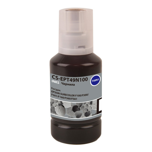 Чернила Cactus CS-EPT49N100 черный140мл для Epson SureColor SC-F100/F500