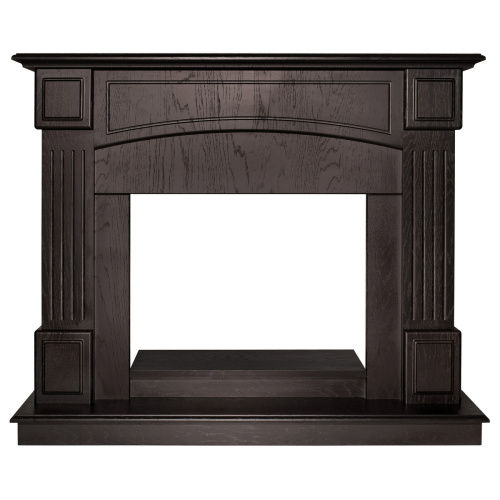 Портал каминный из МДФ RealFlame Carolina 25,5 DN темный орех