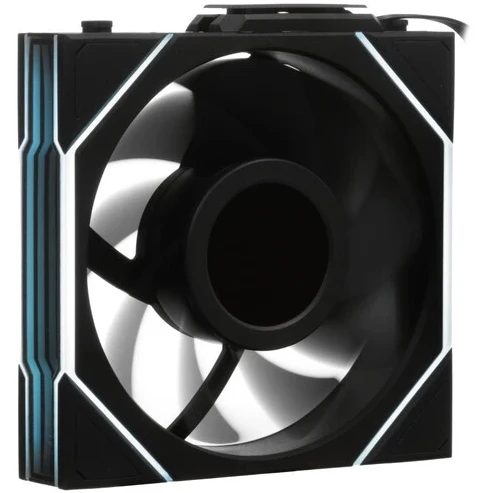 Комплект вентиляторов (3шт.) Li Uni Fan TL Wireless LCD 120 Reverse Blade (G99.12RTLLCD1W3B.R0)/12RTLLCD1W3B Black/120x124x28мм(PWM, ARGB,1900 об/мин)