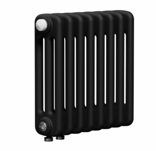 Стальной трубчатый радиатор Rifar Tubog 3057/13 нижнее подключение DV1 антрацит