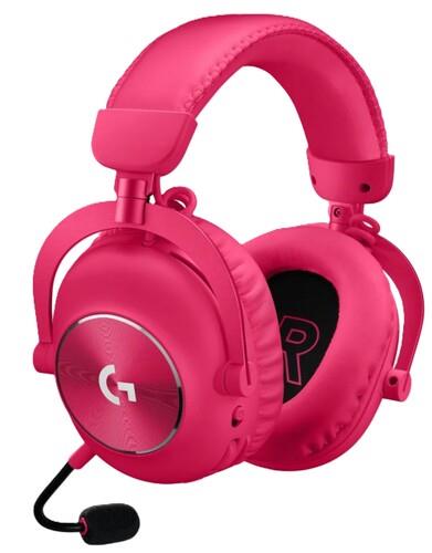 Беспроводные/проводные наушники Logitech PRO X 2 розовый