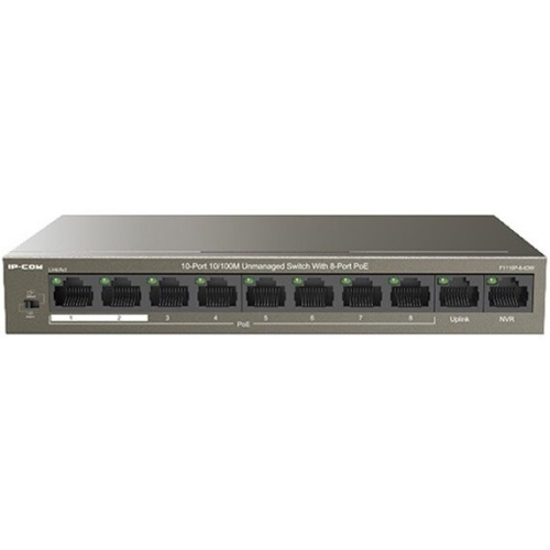 Коммутатор IP-COM F1110P-8-63W 10Port 10/100M
